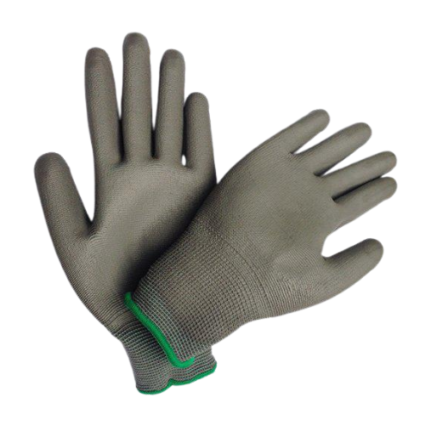 Găng tay chống tĩnh điện phủ PU bàn tay Carbon